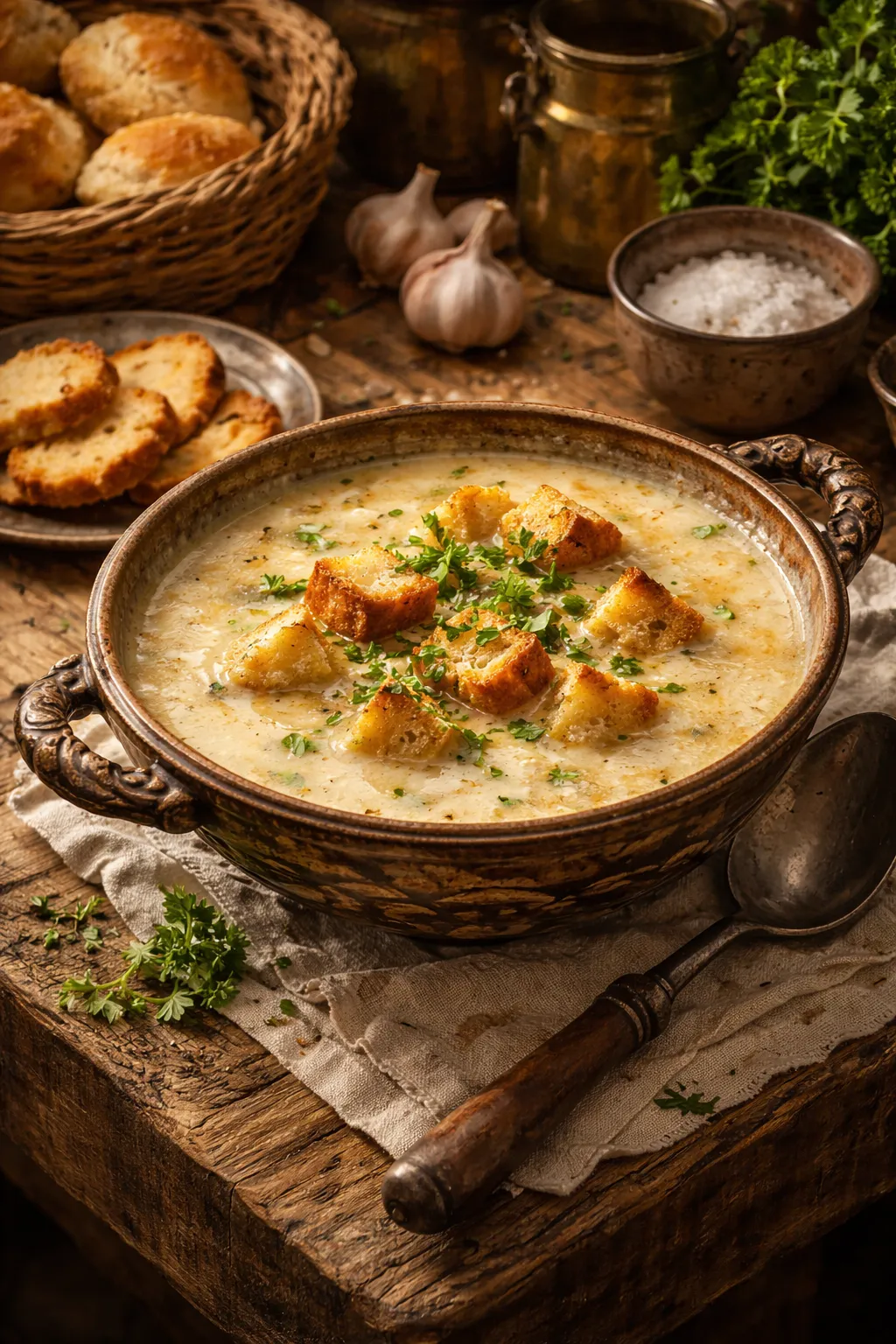 Portrait of Supă pisată manuscript card